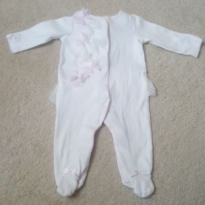 Edgehill Collection Lace Butterfly Bodysuit, Sz 3M